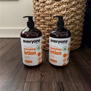 Everyone Nourishing Hand and Body Lotion, 32 Ounce Pack of 2, Citrus and Mint,